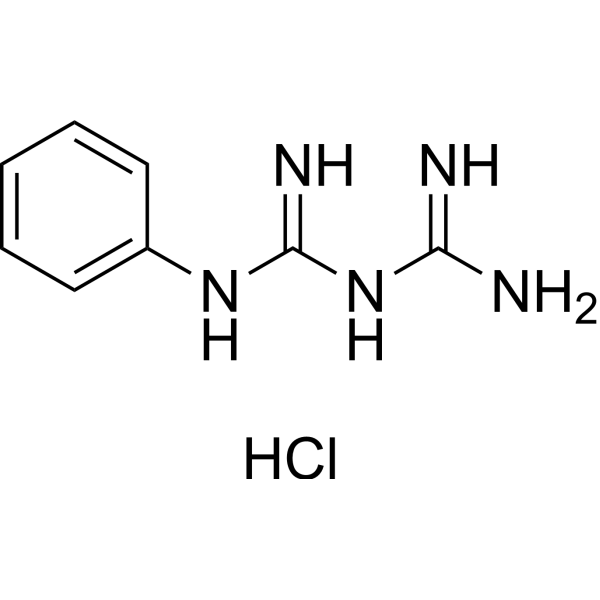 Phenylbiguanide hydrochloride 55-57-2